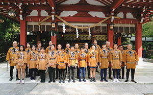 久伊豆神社祭礼　参加